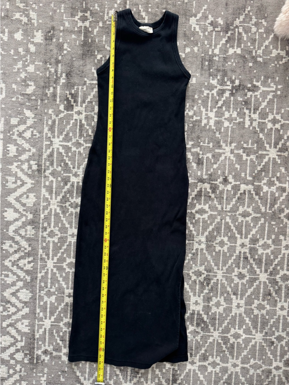 Universal Thread Black Ribbed Tank Maxi Dress - Picture 5 of 15